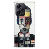 Senada Xiaomi Redmi Note 12 Pro 5G İle Uyumlu Kılıf Silikon Tioserisi Art Collage