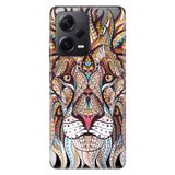 Senada Xiaomi Redmi Note 12 Pro 5G İle Uyumlu Kılıf Silikon Tioserisi Aslan Mandala