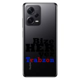 Senada Xiaomi Redmi Note 12 Pro 5G İle Uyumlu Kılıf Silikon Tioserisi Bize Her Yer Trabzon