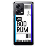 Senada Xiaomi Redmi Note 12 Pro 5G İle Uyumlu Kılıf Silikon Tioserisi Bodrum Uçak Bileti
