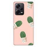 Senada Xiaomi Redmi Note 12 Pro 5G İle Uyumlu Kılıf Silikon Tioserisi Cactus