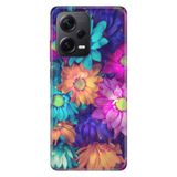 Senada Xiaomi Redmi Note 12 Pro 5G İle Uyumlu Kılıf Silikon Tioserisi Çiçek Portre