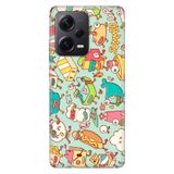 Senada Xiaomi Redmi Note 12 Pro 5G İle Uyumlu Kılıf Silikon Tioserisi Food Story