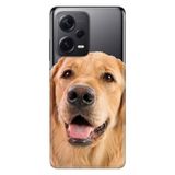 Senada Xiaomi Redmi Note 12 Pro 5G İle Uyumlu Kılıf Silikon Tioserisi Golden Köpek