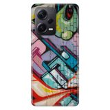 Senada Xiaomi Redmi Note 12 Pro 5G İle Uyumlu Kılıf Silikon Tioserisi Grafitti Duvarı