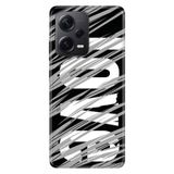 Senada Xiaomi Redmi Note 12 Pro 5G İle Uyumlu Kılıf Silikon Tioserisi Gri Aşk Love Tema