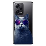 Senada Xiaomi Redmi Note 12 Pro 5G İle Uyumlu Kılıf Silikon Tioserisi Hii Cat