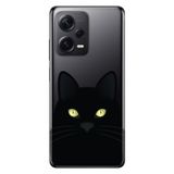 Senada Xiaomi Redmi Note 12 Pro 5G İle Uyumlu Kılıf Silikon Tioserisi Kara Kedi