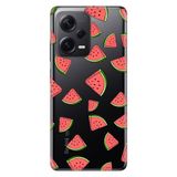 Senada Xiaomi Redmi Note 12 Pro 5G İle Uyumlu Kılıf Silikon Tioserisi Karpuz