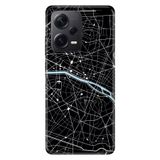 Senada Xiaomi Redmi Note 12 Pro 5G İle Uyumlu Kılıf Silikon Tioserisi Kroki Şehir