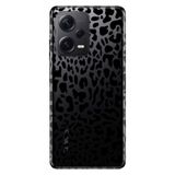 Senada Xiaomi Redmi Note 12 Pro 5G İle Uyumlu Kılıf Silikon Tioserisi Leopar Deseni