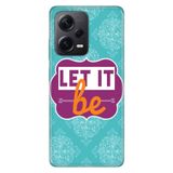 Senada Xiaomi Redmi Note 12 Pro 5G İle Uyumlu Kılıf Silikon Tioserisi Let It Be