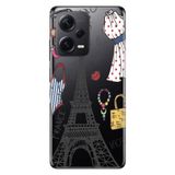 Senada Xiaomi Redmi Note 12 Pro 5G İle Uyumlu Kılıf Silikon Tioserisi Moda Paris