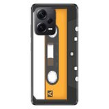 Senada Xiaomi Redmi Note 12 Pro 5G İle Uyumlu Kılıf Silikon Tioserisi Muzik Kaset