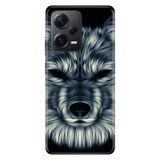 Senada Xiaomi Redmi Note 12 Pro 5G İle Uyumlu Kılıf Silikon Tioserisi Neon Vahşi Kurt