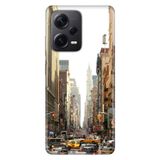 Senada Xiaomi Redmi Note 12 Pro 5G İle Uyumlu Kılıf Silikon Tioserisi Newyork Trafik