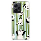 Senada Xiaomi Redmi Note 12 Pro 5G İle Uyumlu Kılıf Silikon Tioserisi Panda Game