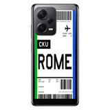 Senada Xiaomi Redmi Note 12 Pro 5G İle Uyumlu Kılıf Silikon Tioserisi Roma Uçak Bileti