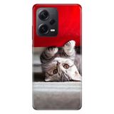 Senada Xiaomi Redmi Note 12 Pro 5G İle Uyumlu Kılıf Silikon Tioserisi Saklambaç Kedi