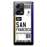 Senada Xiaomi Redmi Note 12 Pro 5G İle Uyumlu Kılıf Silikon Tioserisi San Francisco Uçak Bileti