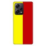 Senada Xiaomi Redmi Note 12 Pro 5G İle Uyumlu Kılıf Silikon Tioserisi Sarı Kırmızı Parçalı