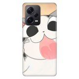 Senada Xiaomi Redmi Note 12 Pro 5G İle Uyumlu Kılıf Silikon Tioserisi Şişko Kedi