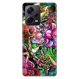Senada Xiaomi Redmi Note 12 Pro 5G İle Uyumlu Kılıf Silikon Tioserisi Skull Tattoo