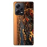 Senada Xiaomi Redmi Note 12 Pro 5G İle Uyumlu Kılıf Silikon Tioserisi Sunset Istanbul