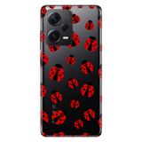 Senada Xiaomi Redmi Note 12 Pro 5G İle Uyumlu Kılıf Silikon Tioserisi Uğur Böceği