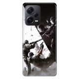 Senada Xiaomi Redmi Note 12 Pro 5G İle Uyumlu Kılıf Silikon Tioserisi War Legend