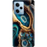 Senada Xiaomi Redmi Note 12 Pro 5g Kılıf Desenli Baskılı Tpu Rubber Kapak Arew Mermer - 001-Renkli