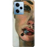 Senada Xiaomi Redmi Note 12 Pro 5g Kılıf Desenli Baskılı Tpu Rubber Kapak Cool Portre - 001-Renkli