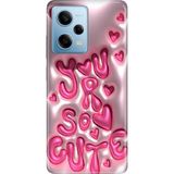 Senada Xiaomi Redmi Note 12 Pro 5g Kılıf Desenli Baskılı Tpu Rubber Kapak CUTE111 - 001-Renkli
