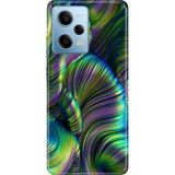 Senada Xiaomi Redmi Note 12 Pro 5g Kılıf Desenli Baskılı Tpu Rubber Kapak Holographic - 001-Renkli