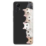 Senada Xiaomi Redmi Note 12S İle Uyumlu Kılıf Kamera Korumalı Silikon Desenli Resimli Kapak Pisi Pisi Kedi