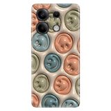Senada Xiaomi Redmi Note 13 4G ile Uyumlu Kılıf Resimli Desenli Silikon Smiling