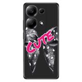 Senada Xiaomi Redmi Note 13 4G İle Uyumlu Kılıf Temalı Baskılı Silikon Cute Kurdele