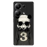 Senada Xiaomi Redmi Note 13 4G İle Uyumlu Kılıf Temalı Baskılı Silikon Skull Panda