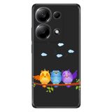 Senada Xiaomi Redmi Note 13 4G İle Uyumlu Kılıf Temalı Silikon Desenli Kuşlar