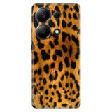 Senada Xiaomi Redmi Note 13 4G İle Uyumlu Kılıf Temalı Silikon Desenli Leopar Kürk