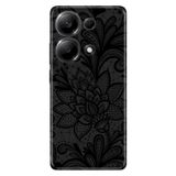 Senada Xiaomi Redmi Note 13 4G İle Uyumlu Kılıf Temalı Silikon Desenli Mandala Gül
