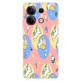 Senada Xiaomi Redmi Note 13 5g ile Uyumlu Kılıf Resimli Desenli Silikon Unicorns