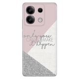 Senada Xiaomi Redmi Note 13 5G İle Uyumlu Kılıf Resimli Silikon Desenli Happen