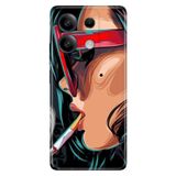 Senada Xiaomi Redmi Note 13 5G İle Uyumlu Kılıf Uv Baskılı Silikon Cool Girl