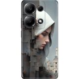 Senada Xiaomi Redmi Note 13 Pro 4g Kılıf Desenli Baskılı Tpu Rubber Kapak Fantastik - 001-Renkli