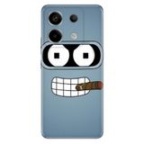 Senada Xiaomi Redmi Note 13 Pro 5G - Poco X6 İle Uyumlu Kılıf Silikon Robot Smoke