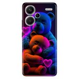 Senada Xiaomi Redmi Note 13 Pro Plus 5g ile Uyumlu Kılıf Baskılı Silikon Bear Love
