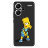 Senada Xiaomi Redmi Note 13 Pro Plus 5g ile Uyumlu Kılıf Baskılı Silikon CRDSimpsonKarakters250
