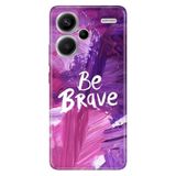 Senada Xiaomi Redmi Note 13 Pro Plus 5G İle Uyumlu Kılıf Silikon Resimli Be Brave
