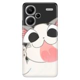 Senada Xiaomi Redmi Note 13 Pro Plus 5G İle Uyumlu Kılıf Silikon Resimli Fat Cat